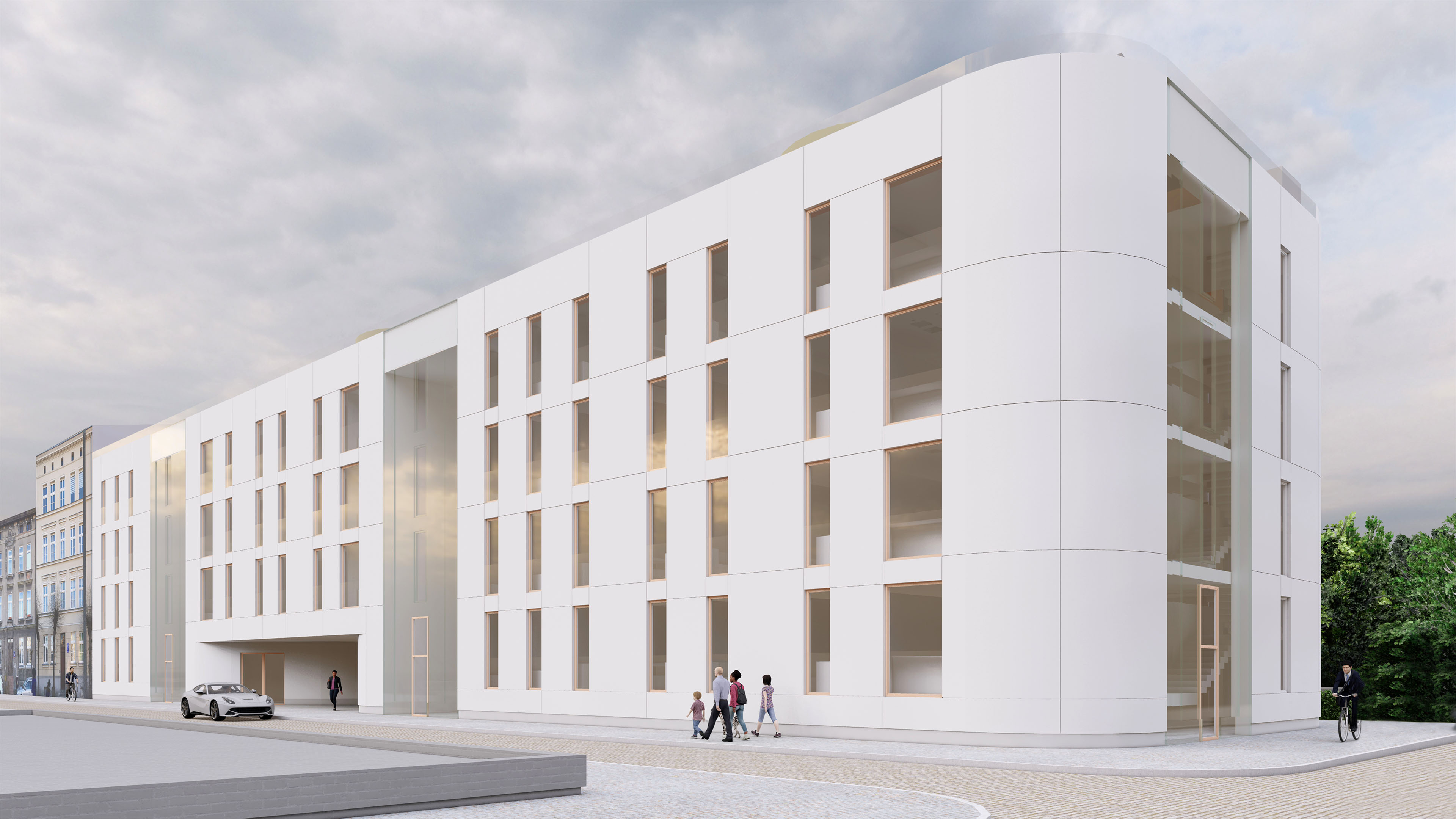 Budynek Mieszkalny Wielorodzinny przy ul. Fundacyjnej 1/4 w Gdańsku