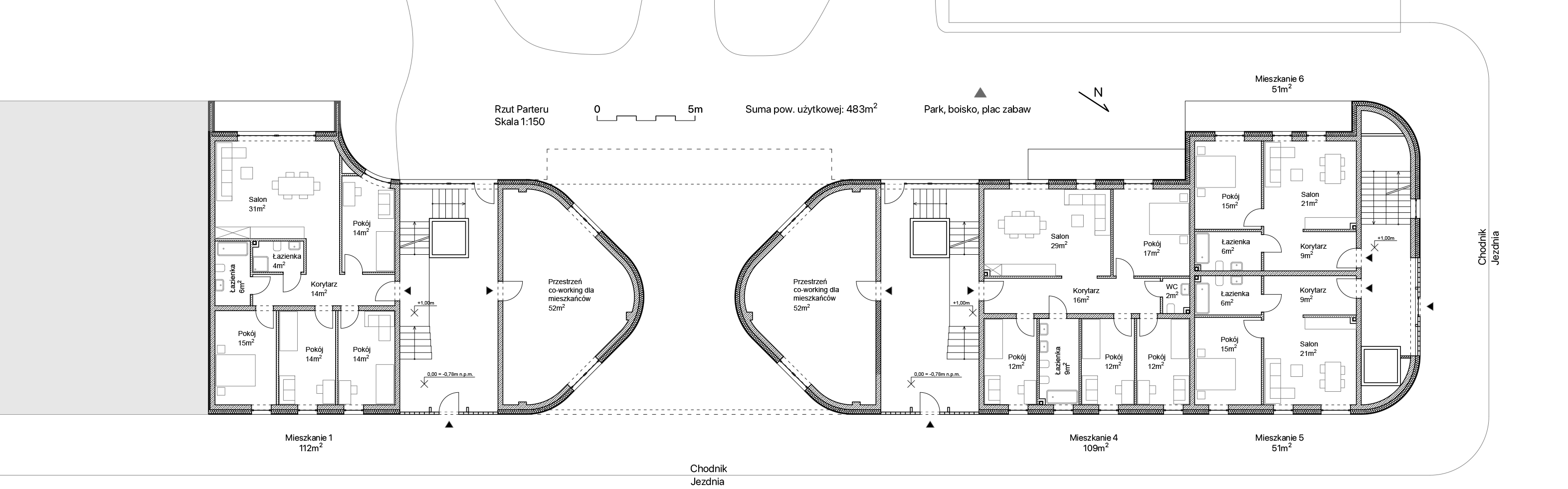 Budynek Mieszkalny Wielorodzinny przy ul. Fundacyjnej 1/4 w Gdańsku